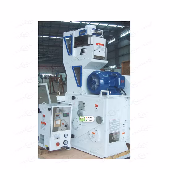 PLC制御付き空気圧籾摺機